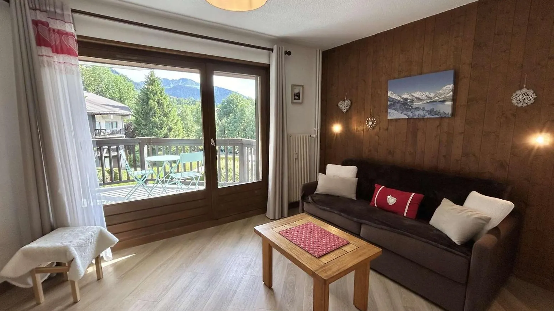 Studio Avec Piscine Chauffee, Tennis & Balcon - 4 Couchages A Megeve - Fr-1-597-14 France