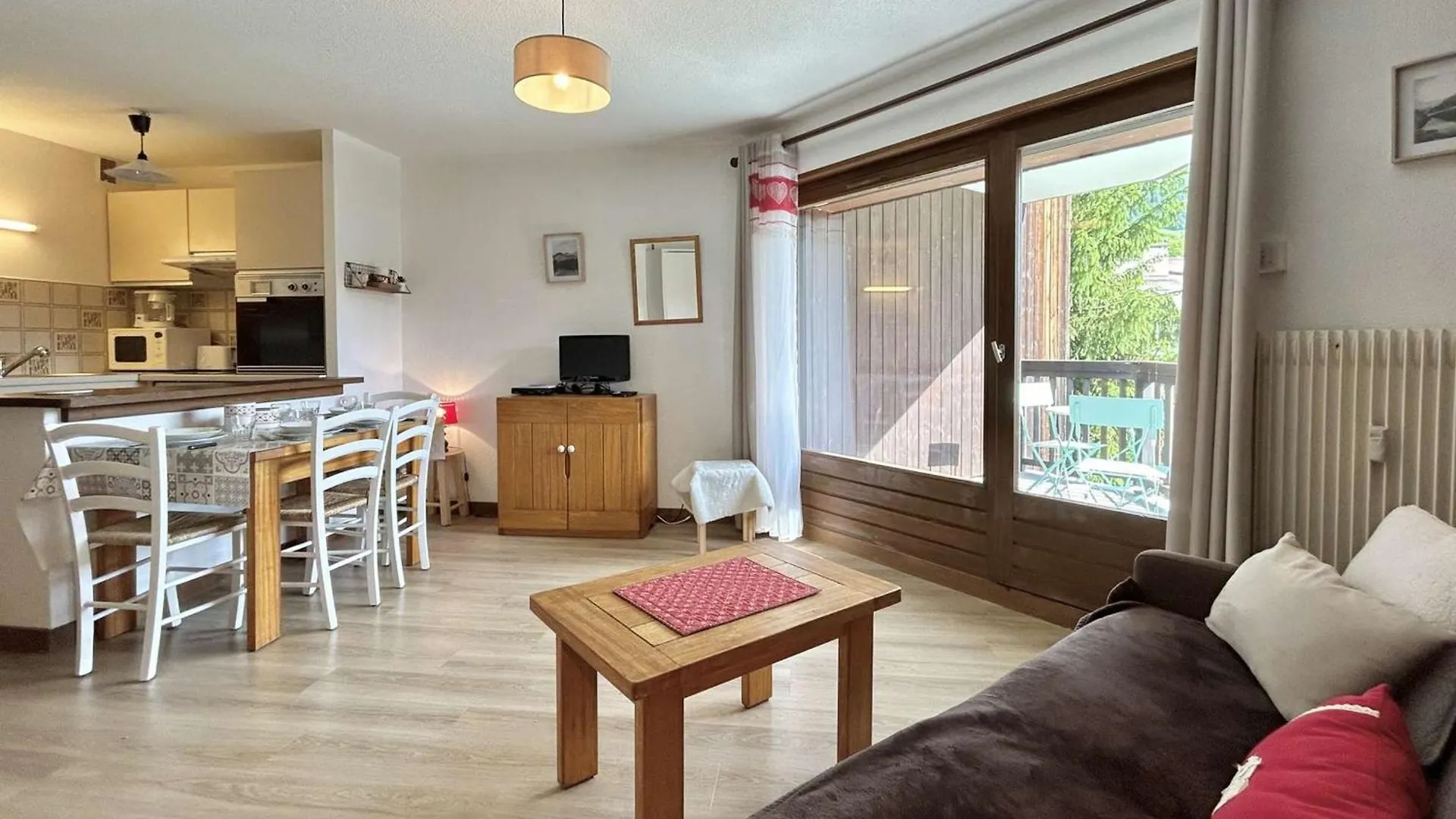 Studio Avec Piscine Chauffee, Tennis & Balcon - 4 Couchages A Megeve - Fr-1-597-14